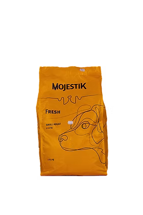 Mojestik Fresh Small Adult 8 kg - gabonamentes felnőtt kutyatáp kistestű kutyáknak